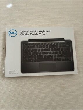 Dell Venue Mobile Keyboard - Black Slim Keyboard with Touchpad